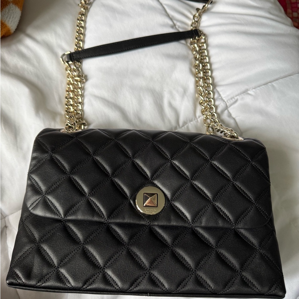 New, never used. Black Kate Spade Natalia Crossbody.
